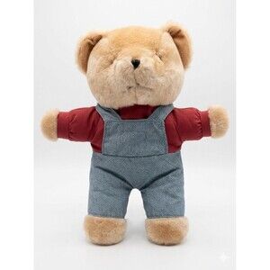 Springmaid Blue Jean Teddy 13” Stuffed Bear